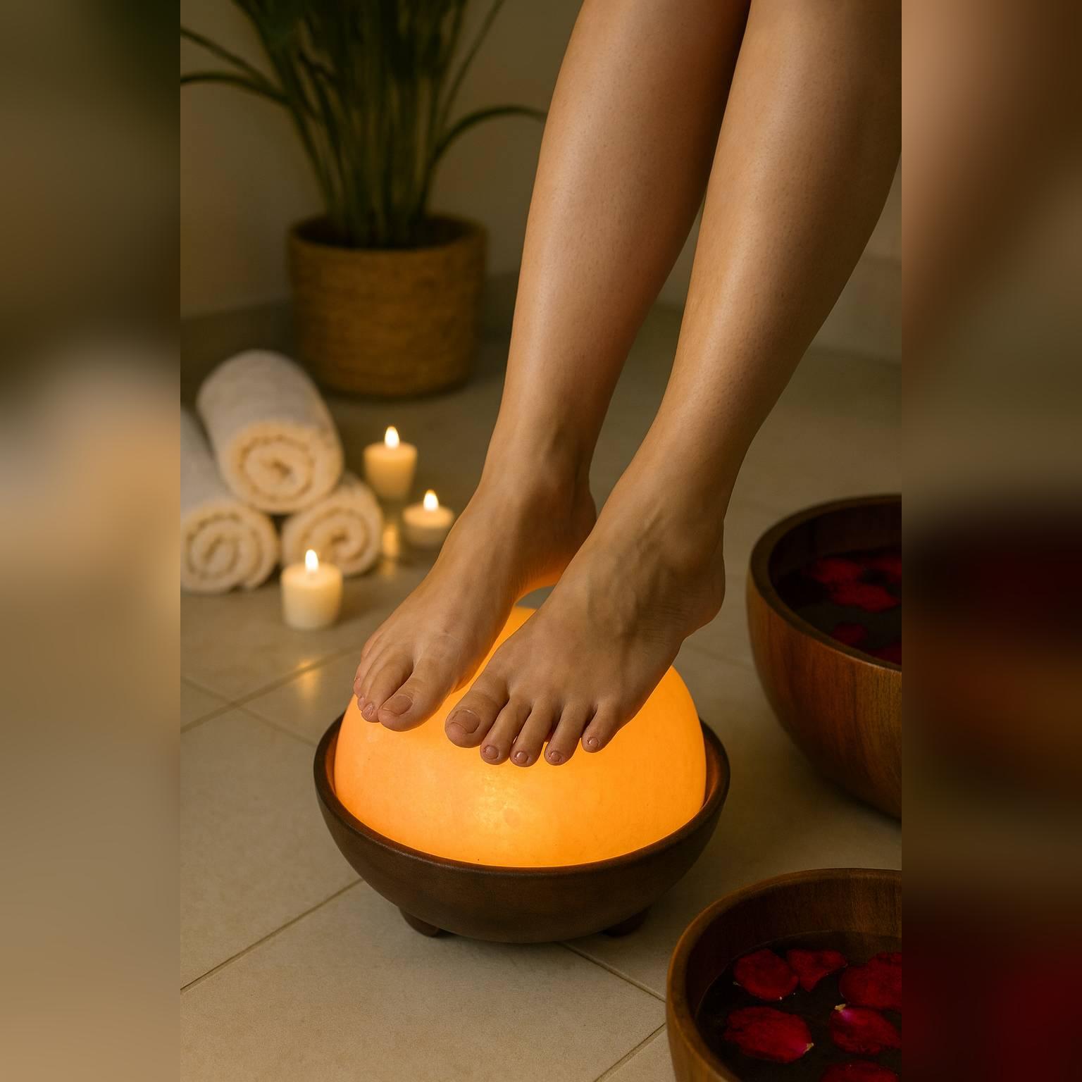 Himalayan Salt Foot Detox Dome
